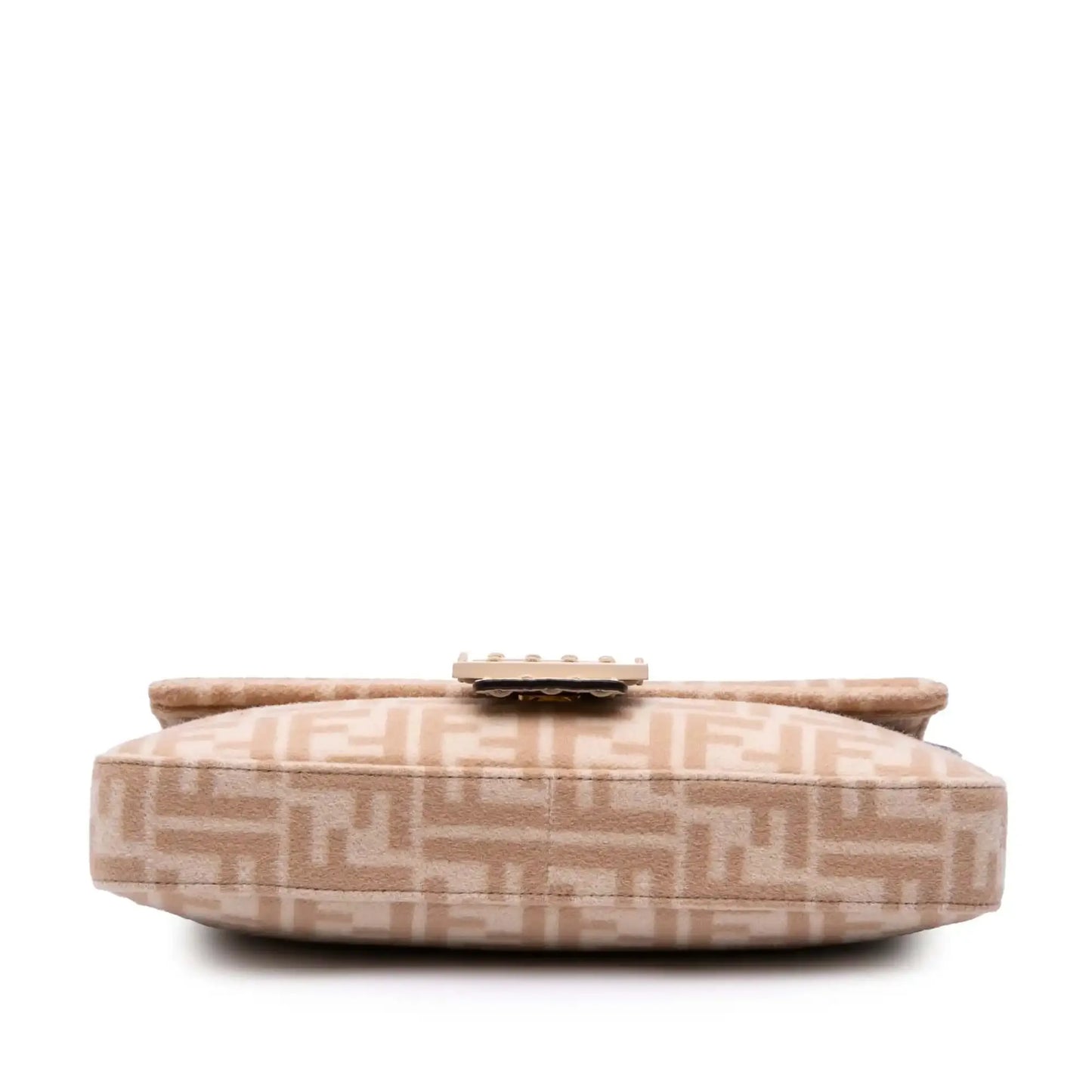 Fendi Zucca Wool Selleria Baguette