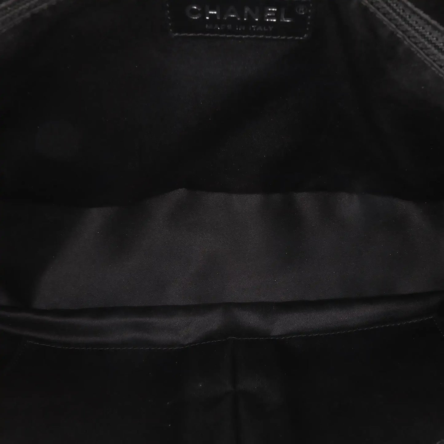 Chanel Bicolor Tweed and Nylon Astronaut Essentials Flap