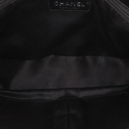 Chanel Bicolor Tweed and Nylon Astronaut Essentials Flap