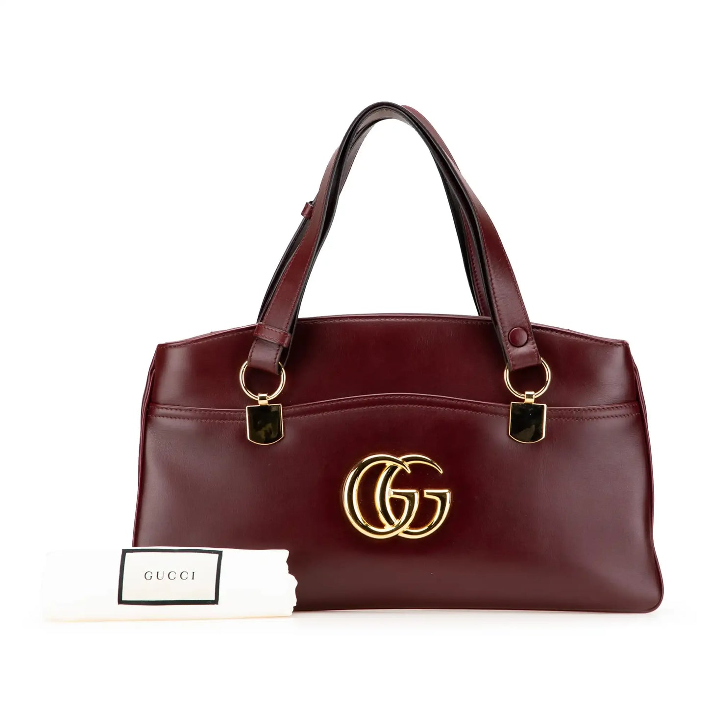 Gucci Large Leather Arli Shoulder Bag