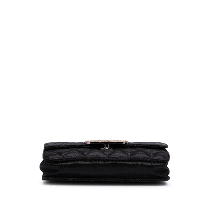 Chanel Sequined Goatskin CC Crystal Wallet On Chain