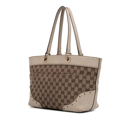 Gucci GG Canvas Punch Tote