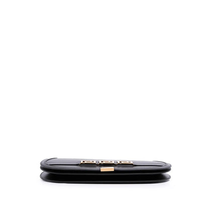Versace Leather Greca Goddess Clutch