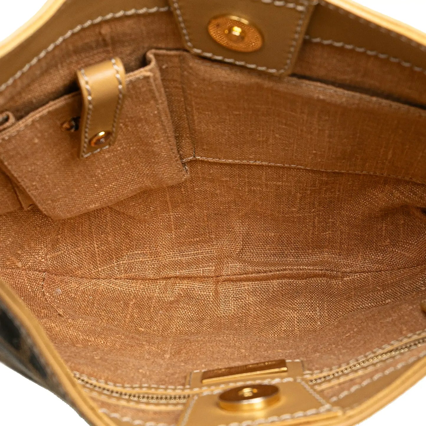 Fendi Zucca Canvas Hobo