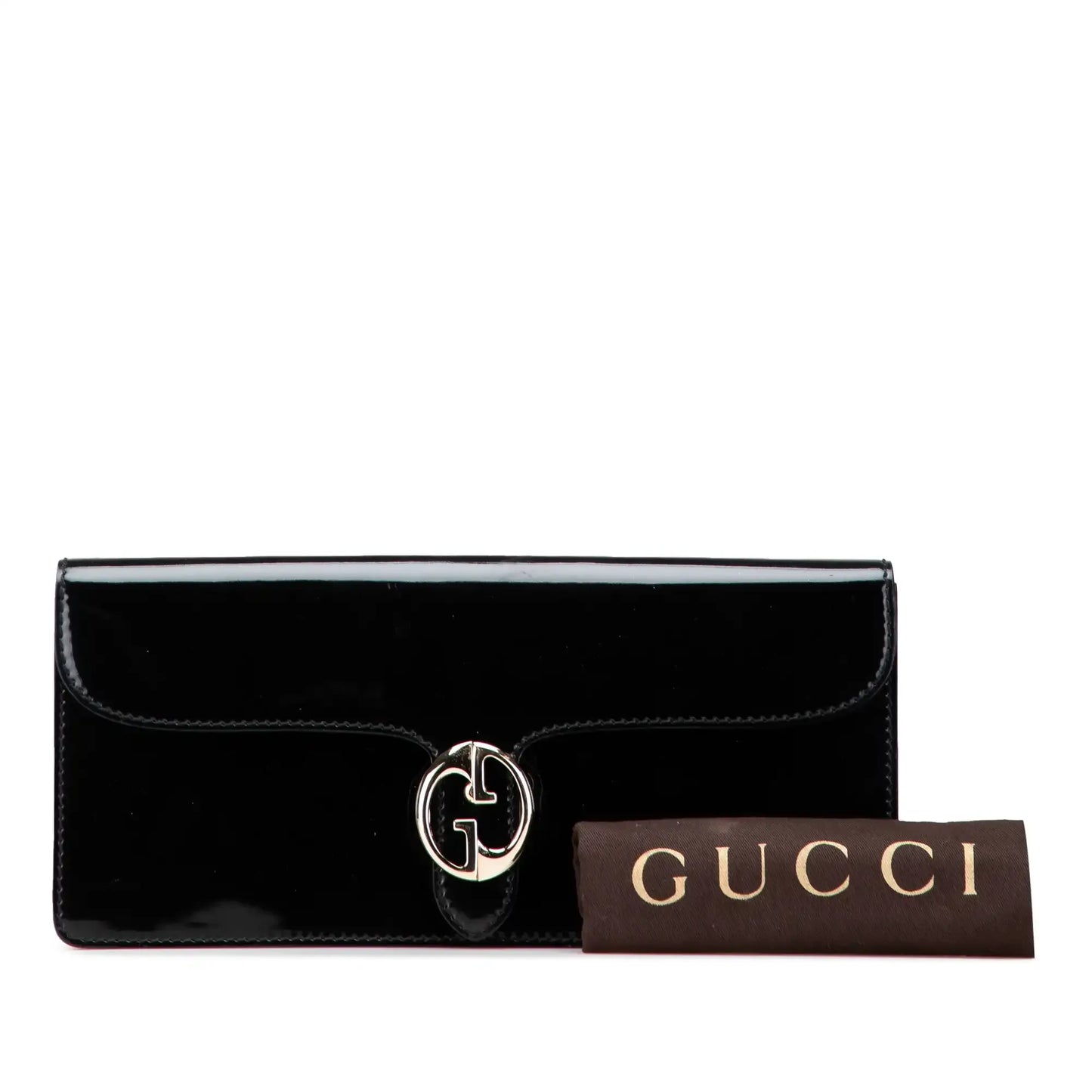 Gucci Patent 1973 Clutch