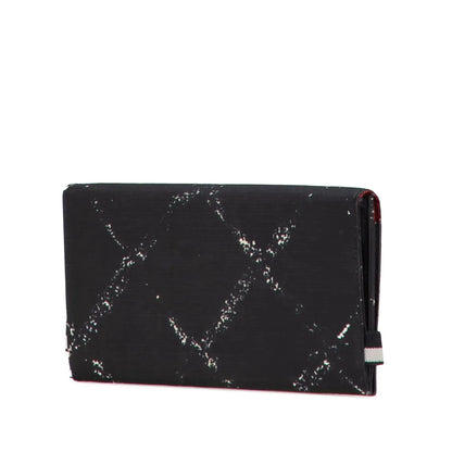 Chanel Old Travel Line Nylon Bifold Long Wallet