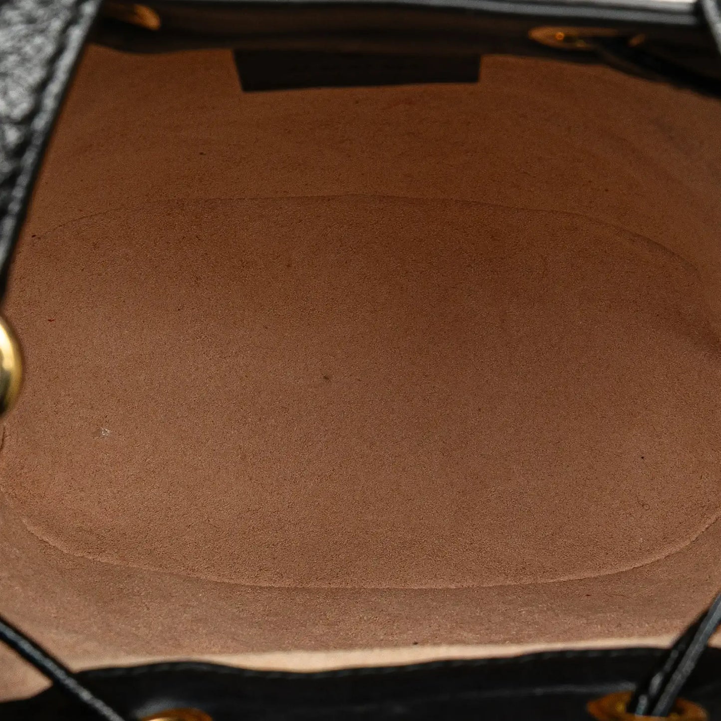 Gucci Mini Suede and Patent Web Ophidia Bucket Bag