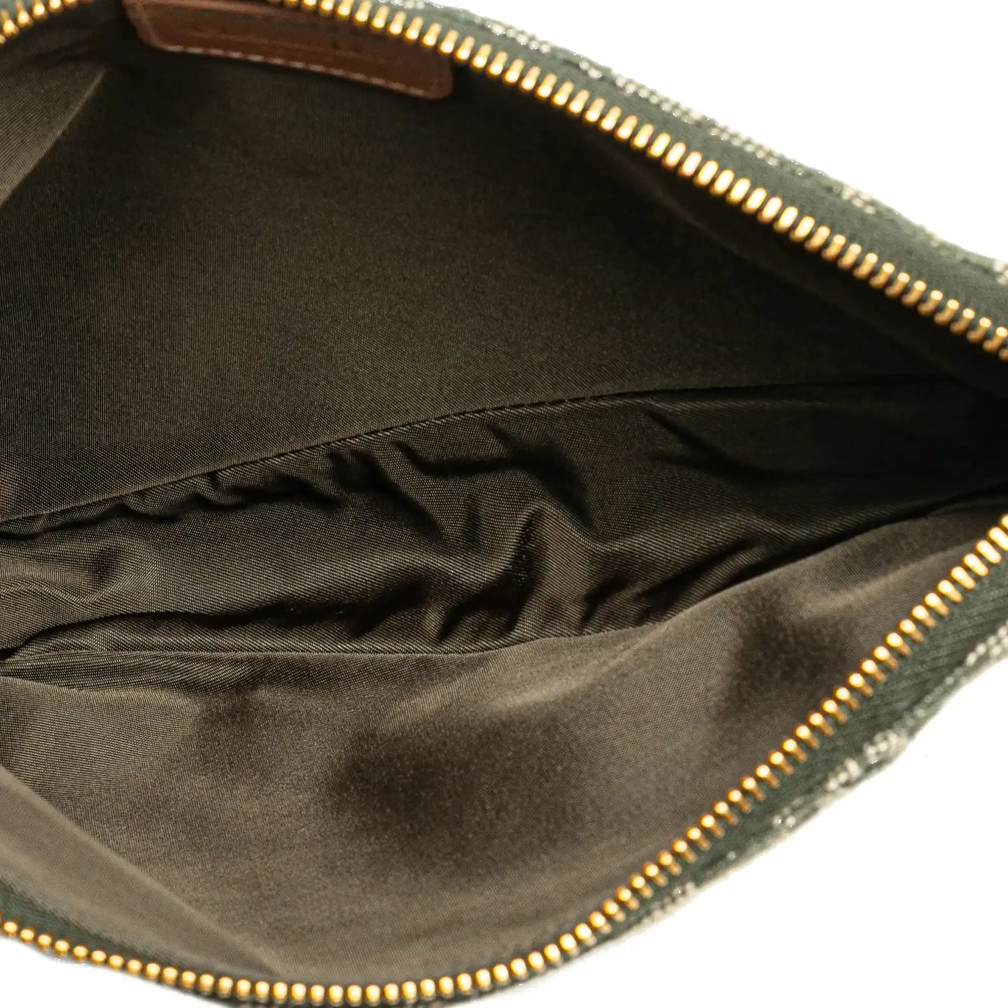 Dior Mini Diorissimo Canvas Saddle Pochette