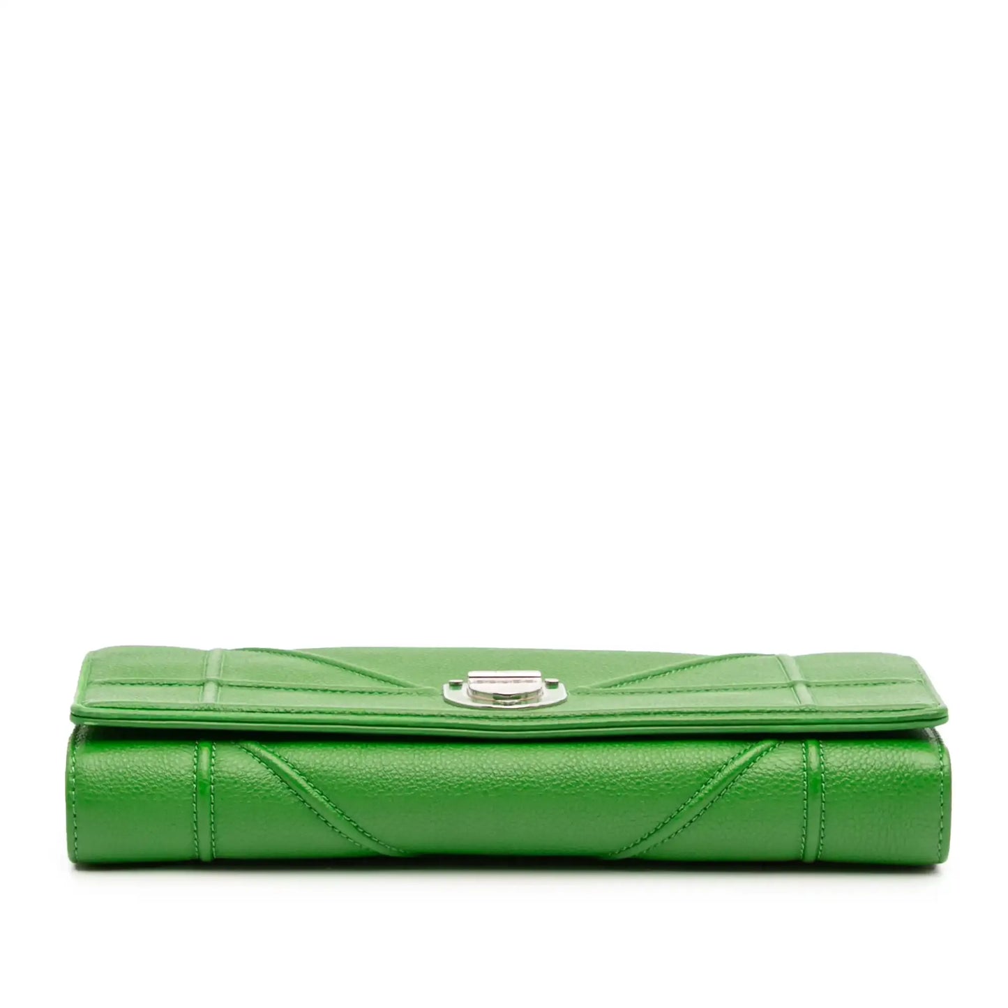 Dior Grained Calfskin Diorama Croisiere Wallet on Chain