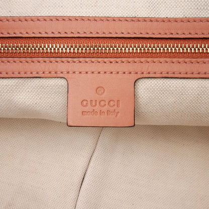 Gucci GG Canvas Heart Bit Satchel