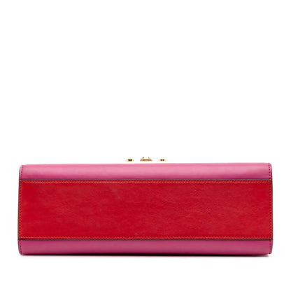 Gucci Medium Bicolor Leather Padlock Shoulder Bag