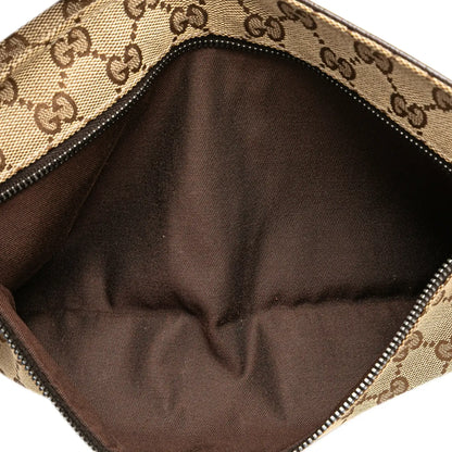 Gucci GG Canvas Web Double Pocket Belt Bag