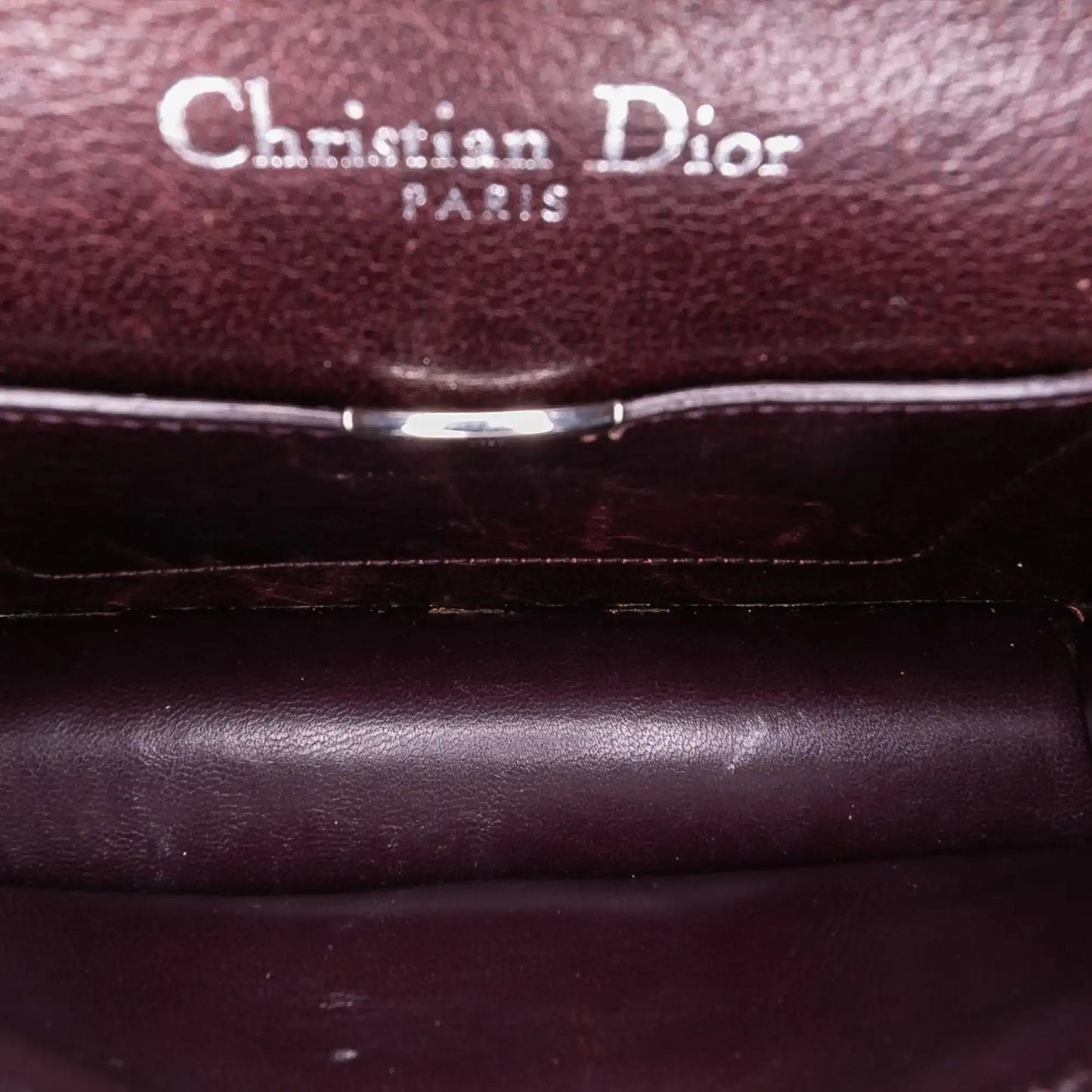 Dior Mini Grained Calfskin Diorama Flap