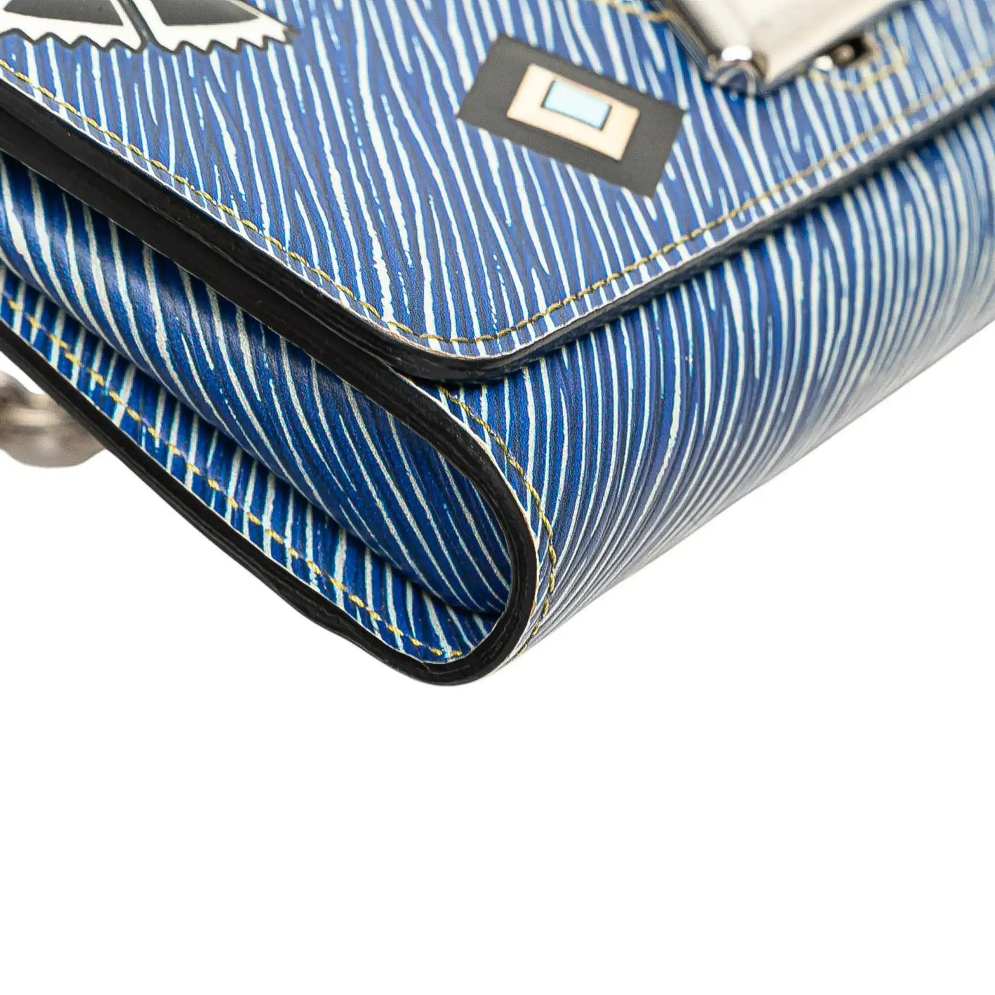 Louis Vuitton Epi Denim Twist Azteque Wallet on Chain