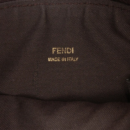 Fendi Zucchino Spalmati Chain Pochette
