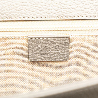 Gucci Medium Dollar Calfskin Interlocking G Crossbody