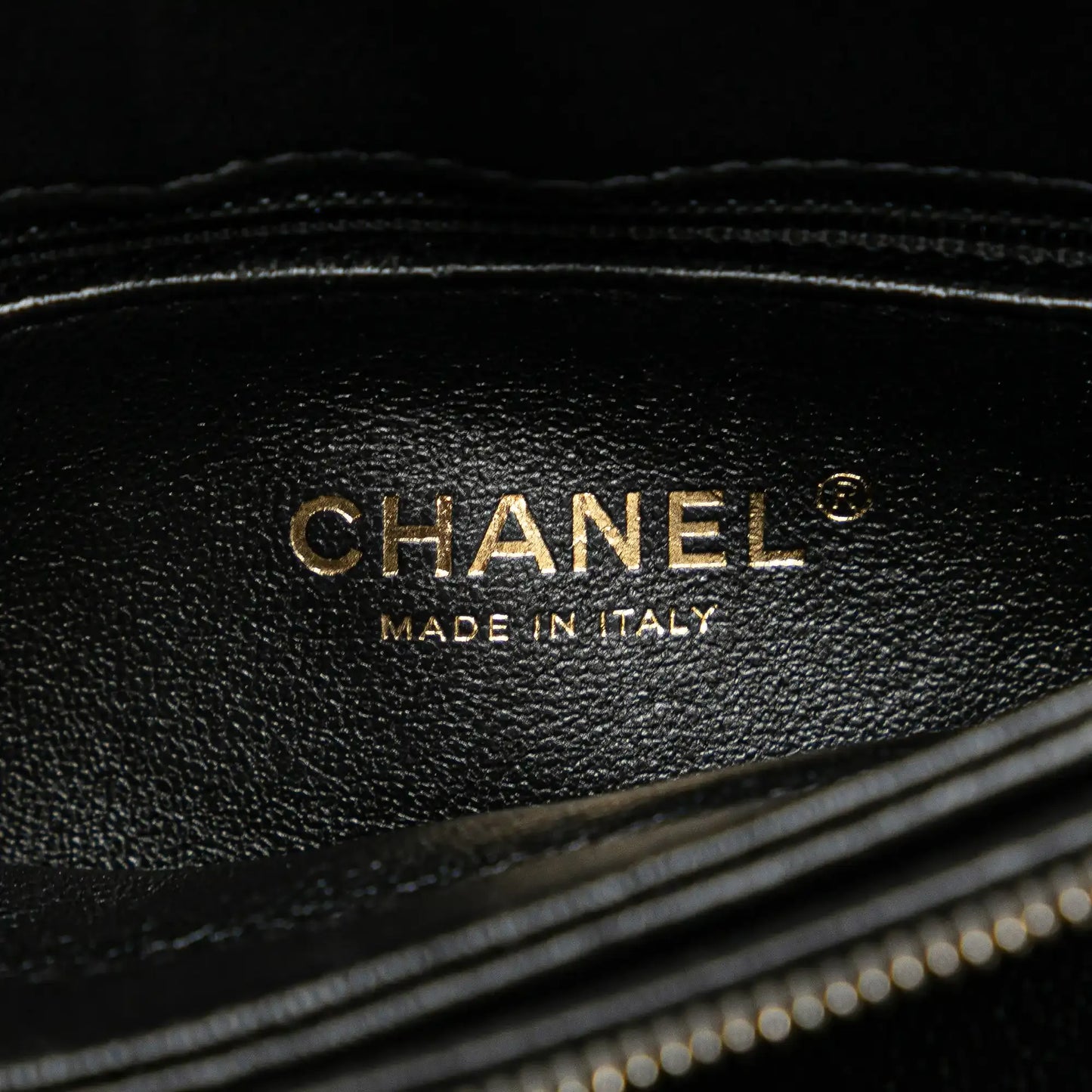 Chanel Small Chevron Lambskin Stitched Envelope Flap