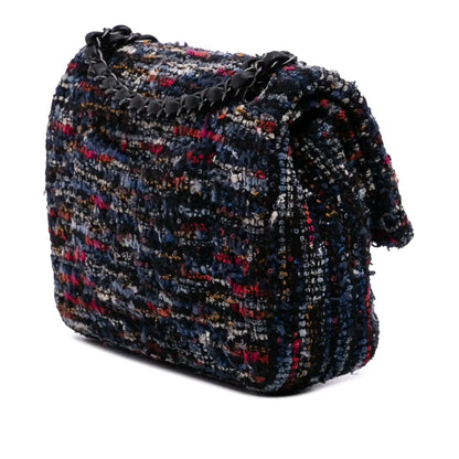 Chanel Medium Classic Tweed Double Flap