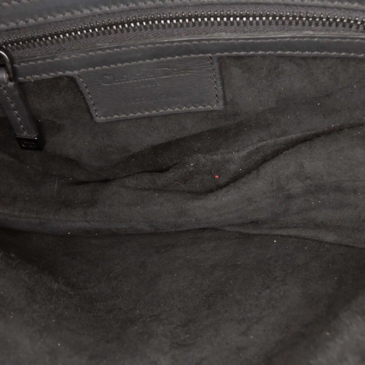 Dior Ultra Matte Calfskin Saddle Bag