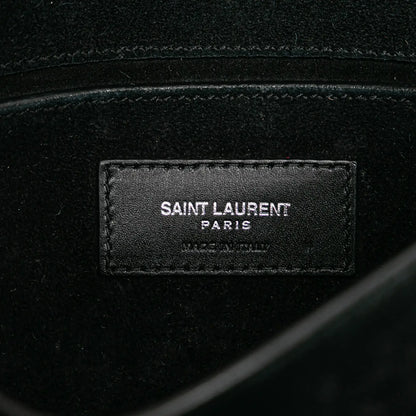 Saint Laurent Medium Studded Calfskin Monogram Sunset Crossbody