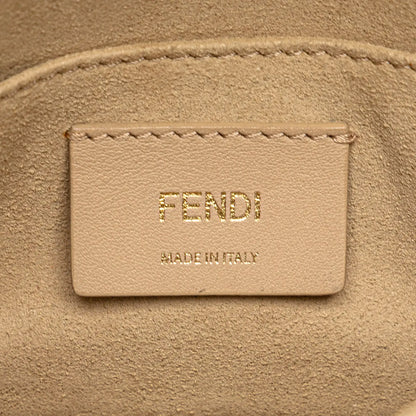 Fendi Small Scalloped Leather Kan I Crossbody