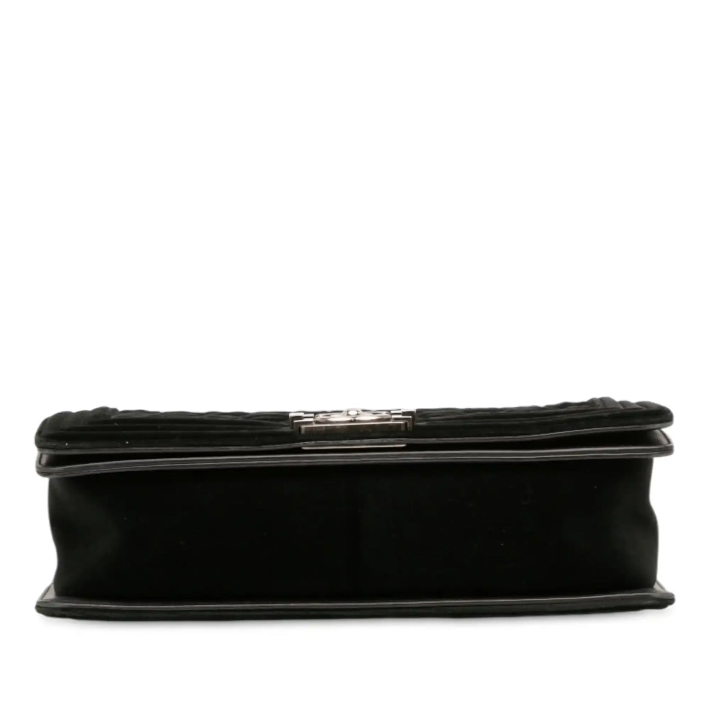 Chanel Medium Quilted Velvet Wild Stitch Boy Flap