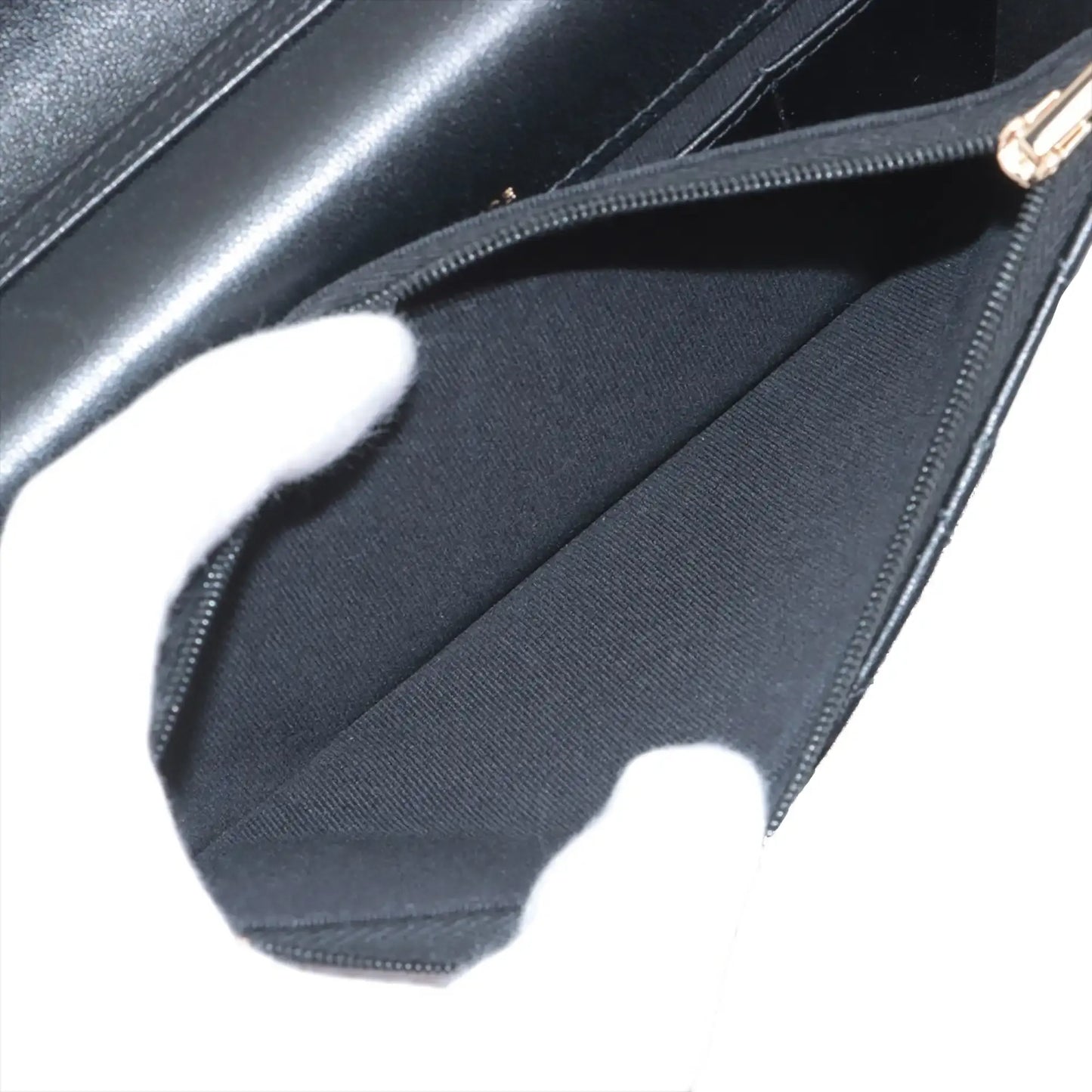 Chanel CC Quilted Lambskin and Patent Flap Phone Holder