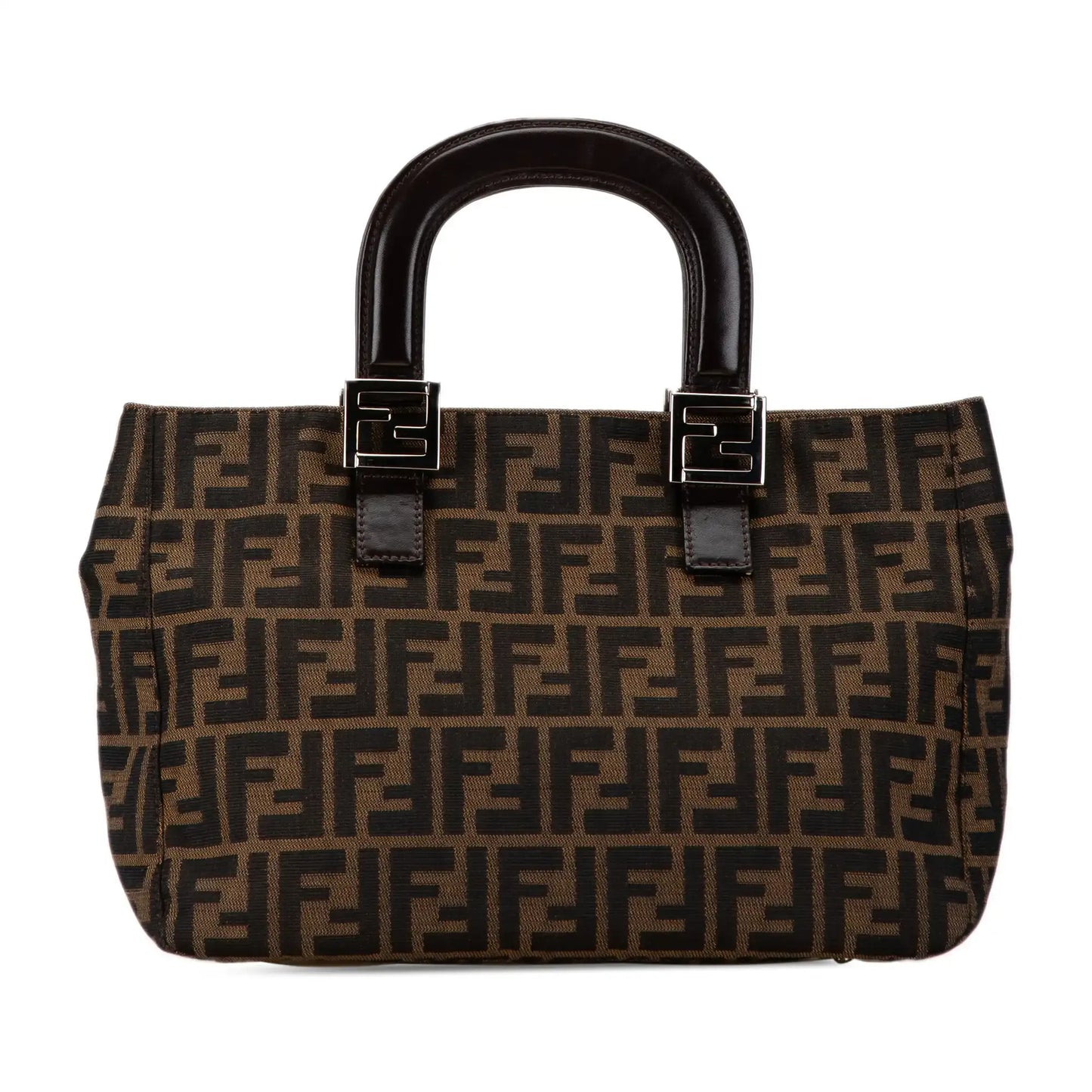 Fendi Small Zucca Canvas Twins Tote