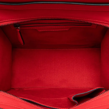 Celine Micro Calfskin Luggage Tote