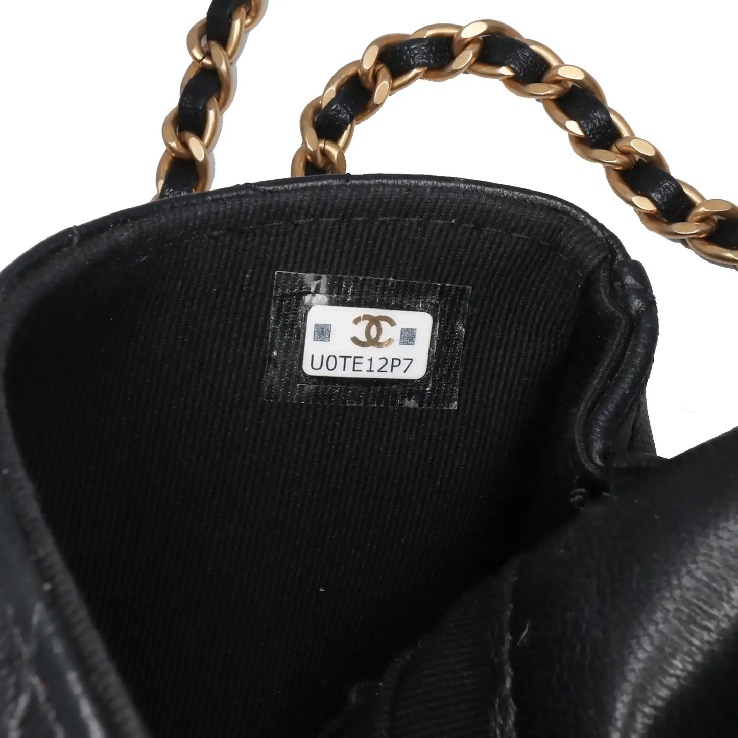 Chanel Mini Quilted Calfskin Coco Mail Clutch with Chain