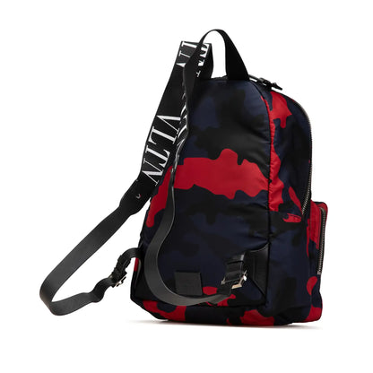 Valentino Printed Nylon Camouflage Backpack
