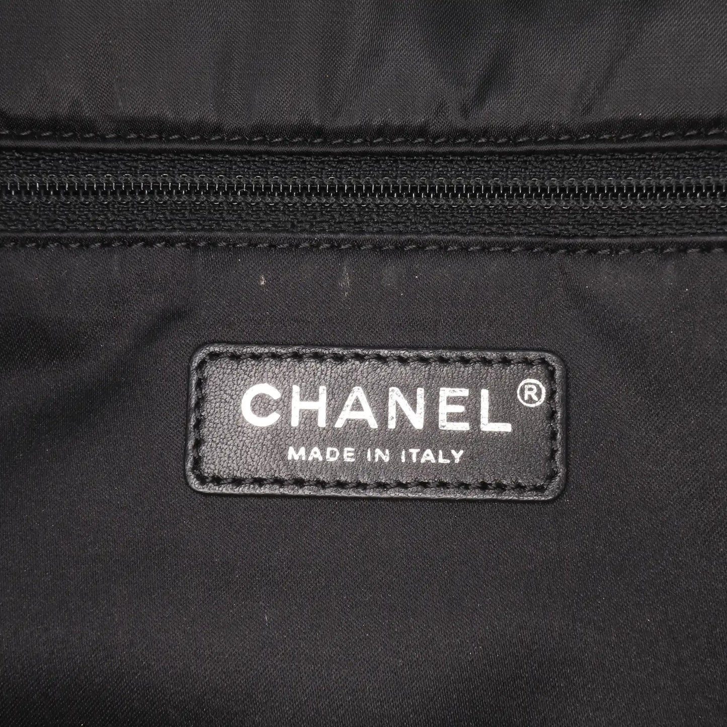 Chanel Bicolor Tweed and Nylon Astronaut Essentials Flap