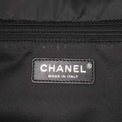 Chanel Bicolor Tweed and Nylon Astronaut Essentials Flap
