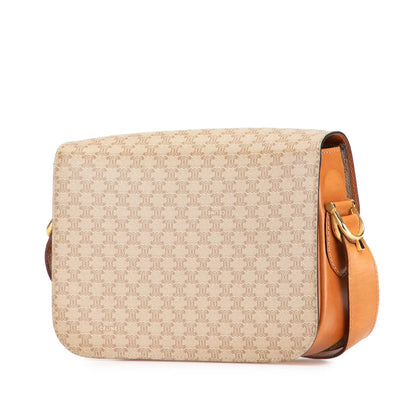Celine Macadam Coated Canvas Horse Carriage Crossbody