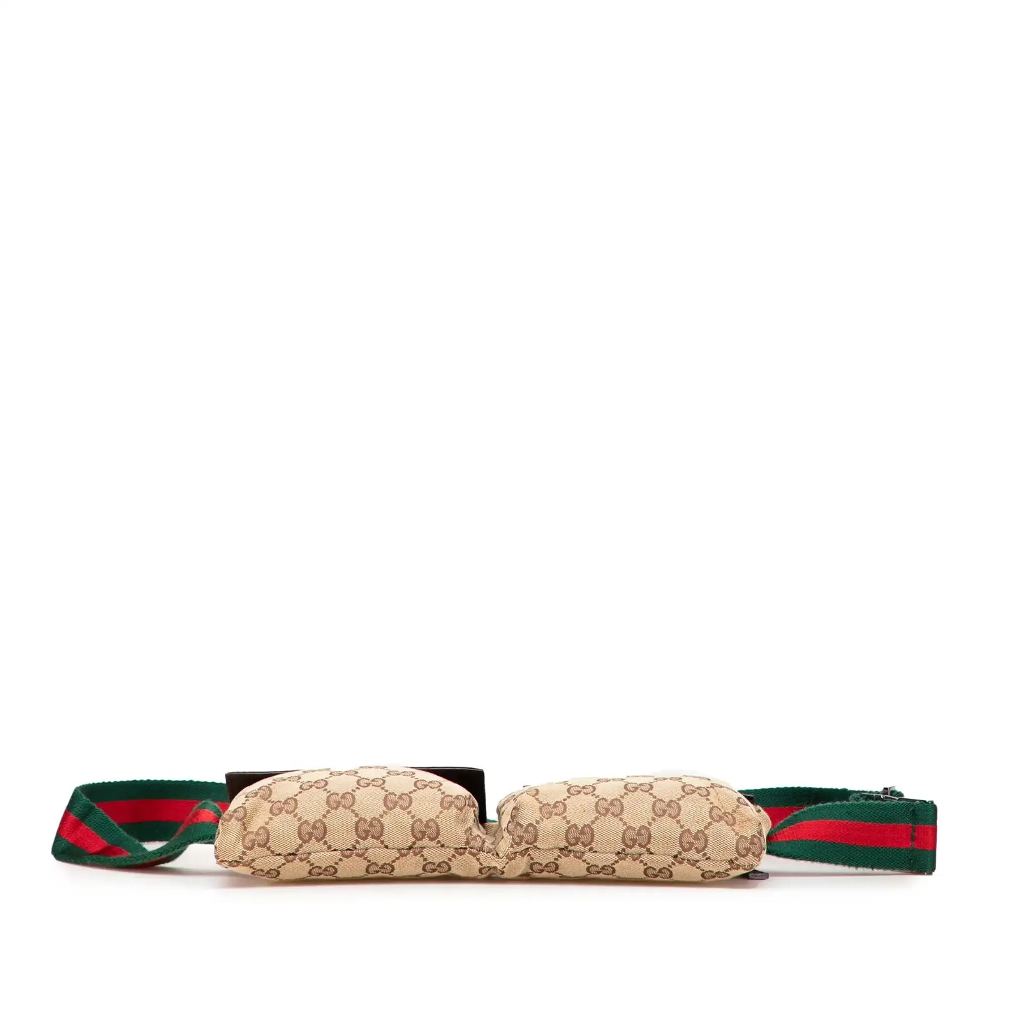 Gucci GG Canvas Web Double Pocket Belt Bag