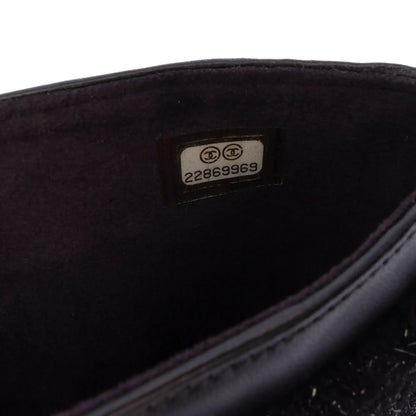 Chanel Tweed Chain Around Tablet Holder