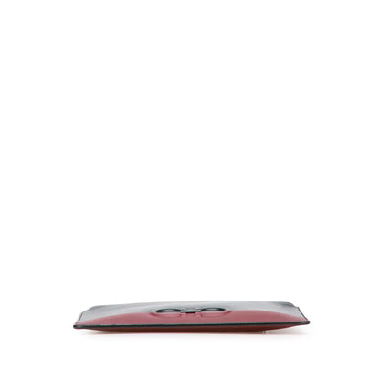 Ferragamo Leather Gancini Clutch