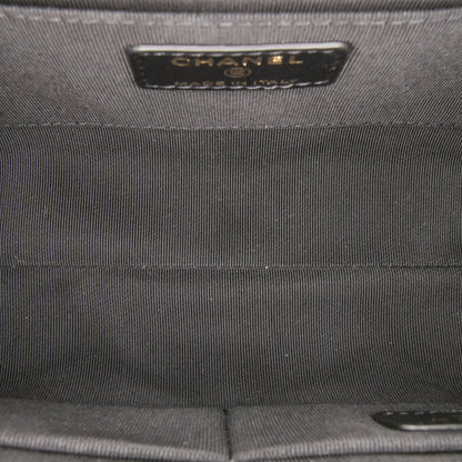 Chanel Quilted Tweed Kisslock Clutch