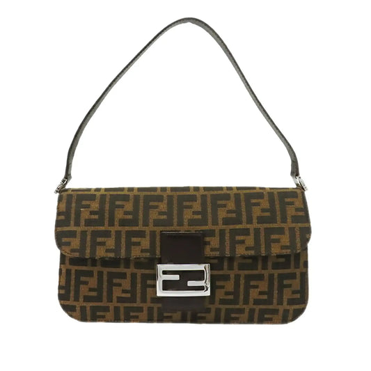 Fendi Zucca Canvas Baguette