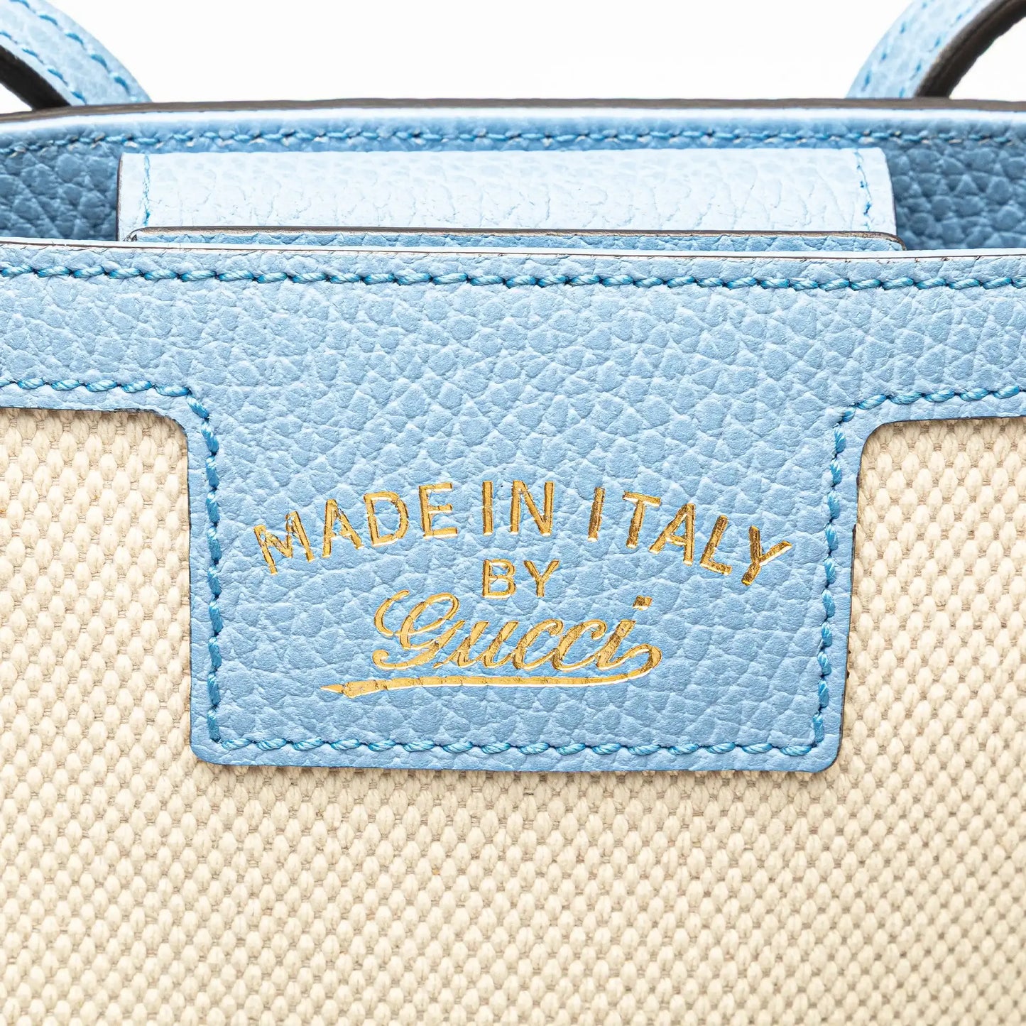 Gucci GG Denim Shoulder Bag