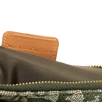 Dior Mini Diorissimo Canvas Saddle Pochette