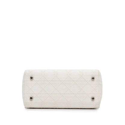 Dior Medium Canvas Cannage Lady D Lite