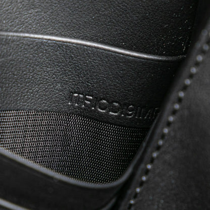 Burberry Mini Leather TB Monogram Flat Crossbody