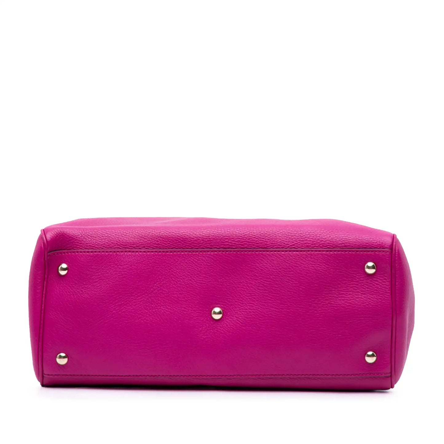 Gucci Medium Calfskin Bamboo Shopper Satchel