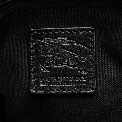 Burberry Mega Check Canvas Lowry Satchel