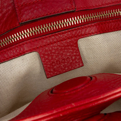 Gucci Small Calfskin Bamboo Shopper Satchel