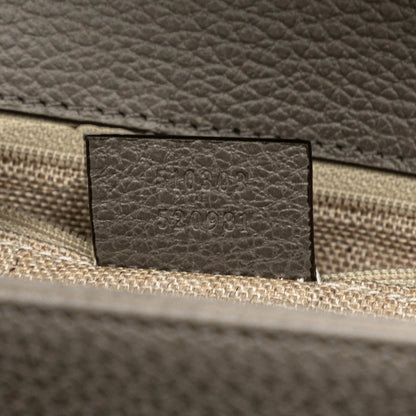 Gucci Medium Dollar Calfskin Interlocking G Crossbody