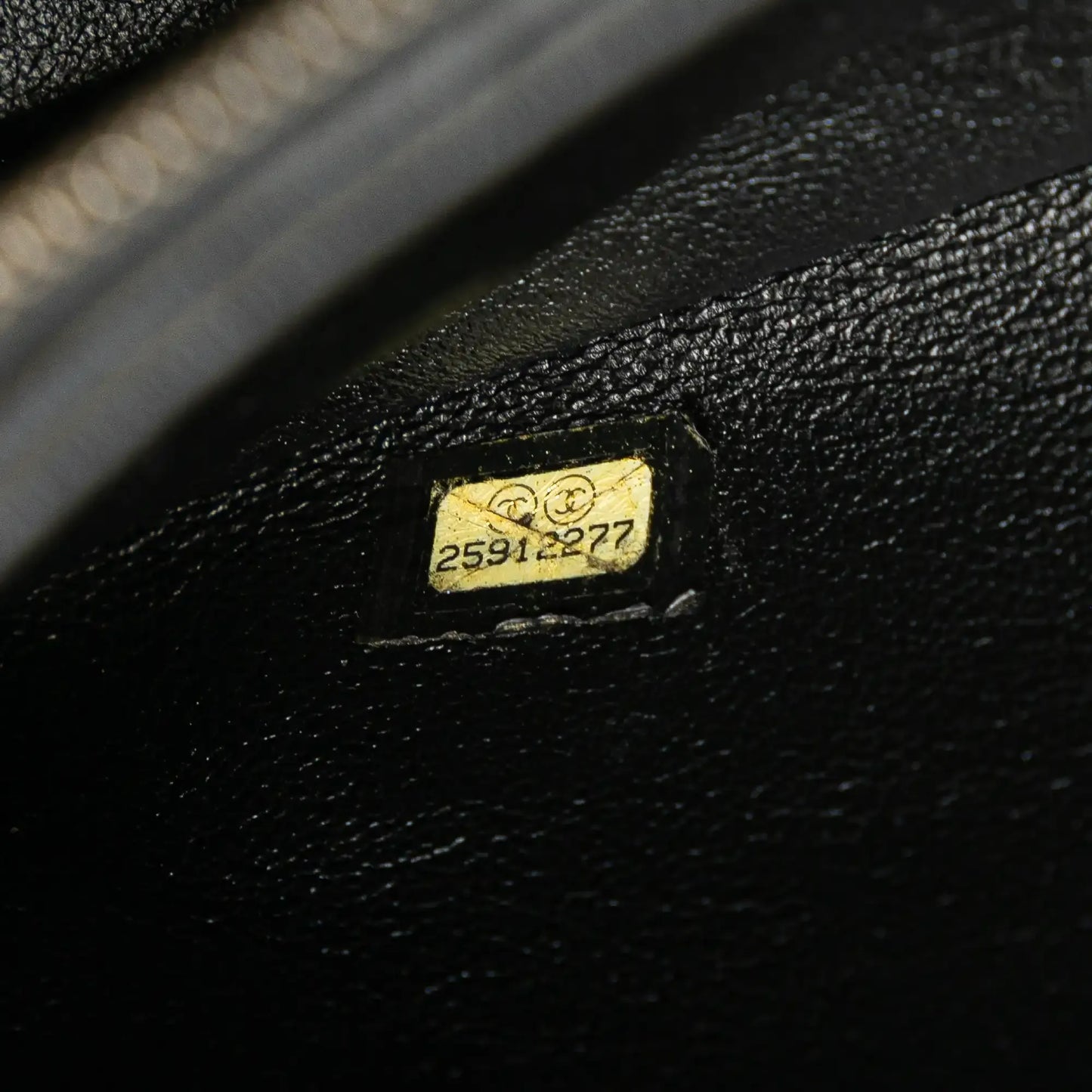 Chanel Small Chevron Lambskin Stitched Envelope Flap