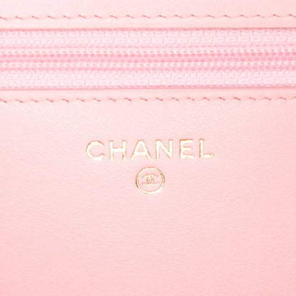 Chanel Quilted Caviar Boy Wallet on Chain