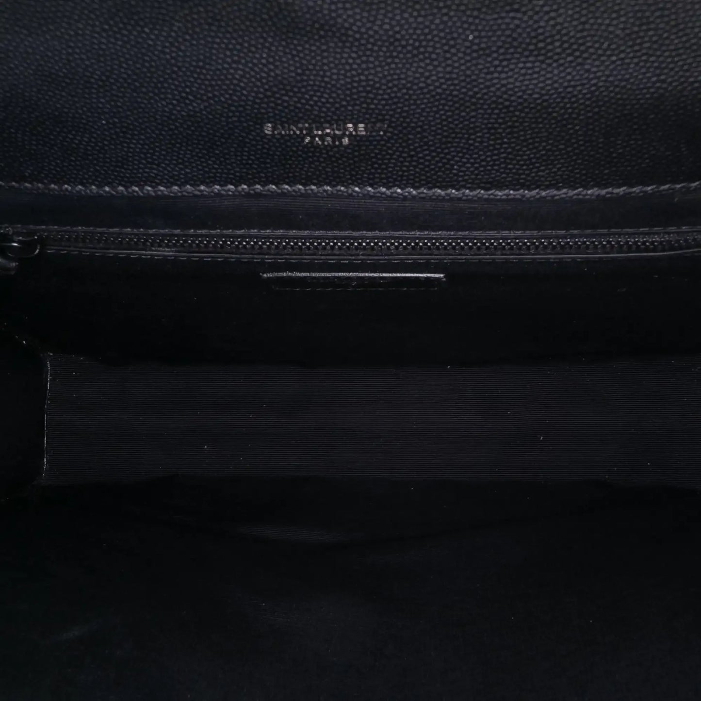 Saint Laurent Large Grain De Poudre Triquilt Monogram Envelope Bag